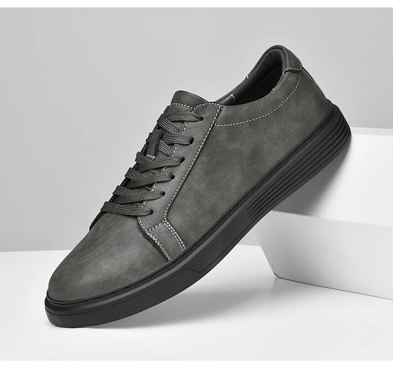 Callum Casual Leather Sneaks