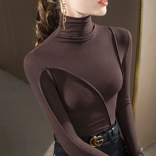 Carly Carson Chic Turtle Neck